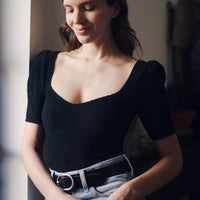 Maria jersey gaufré