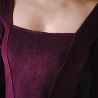 Alma velours prune