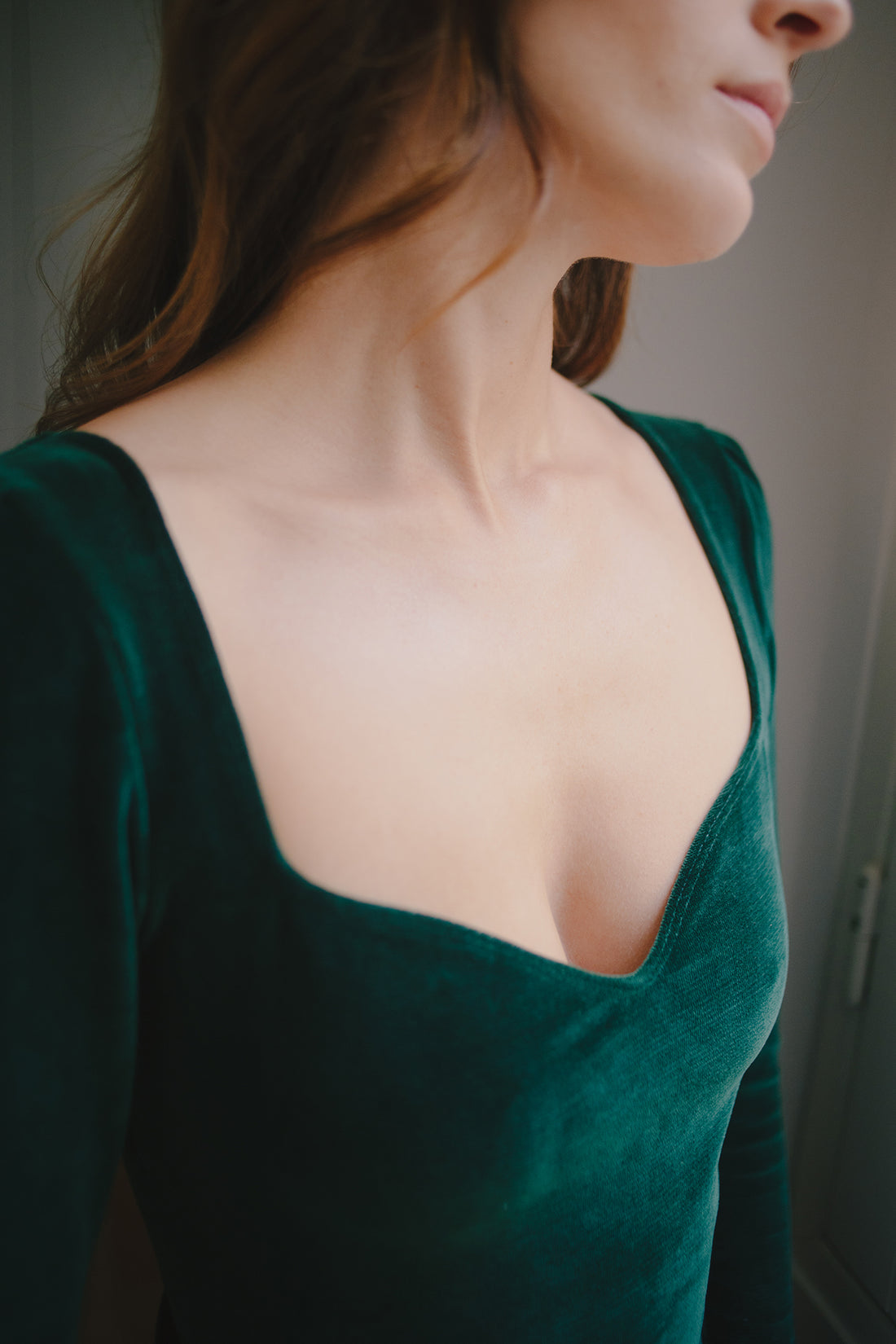 Maria velours émeraude