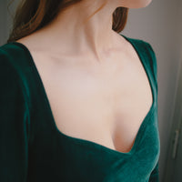Maria velours émeraude