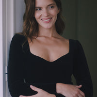 Maria velours noir