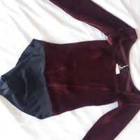 Alma velours prune - XS (Seconde main)