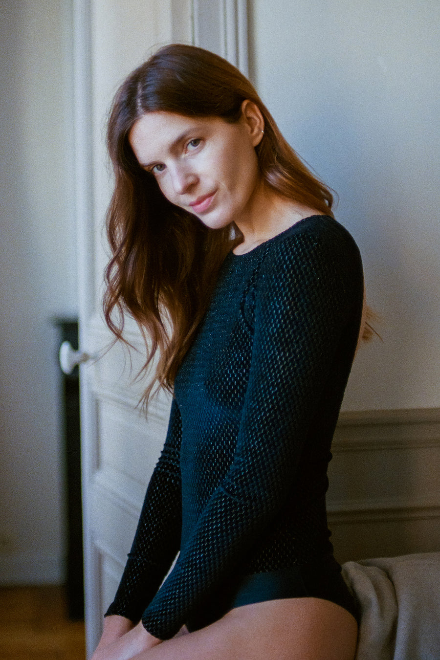 Camille velours lurex