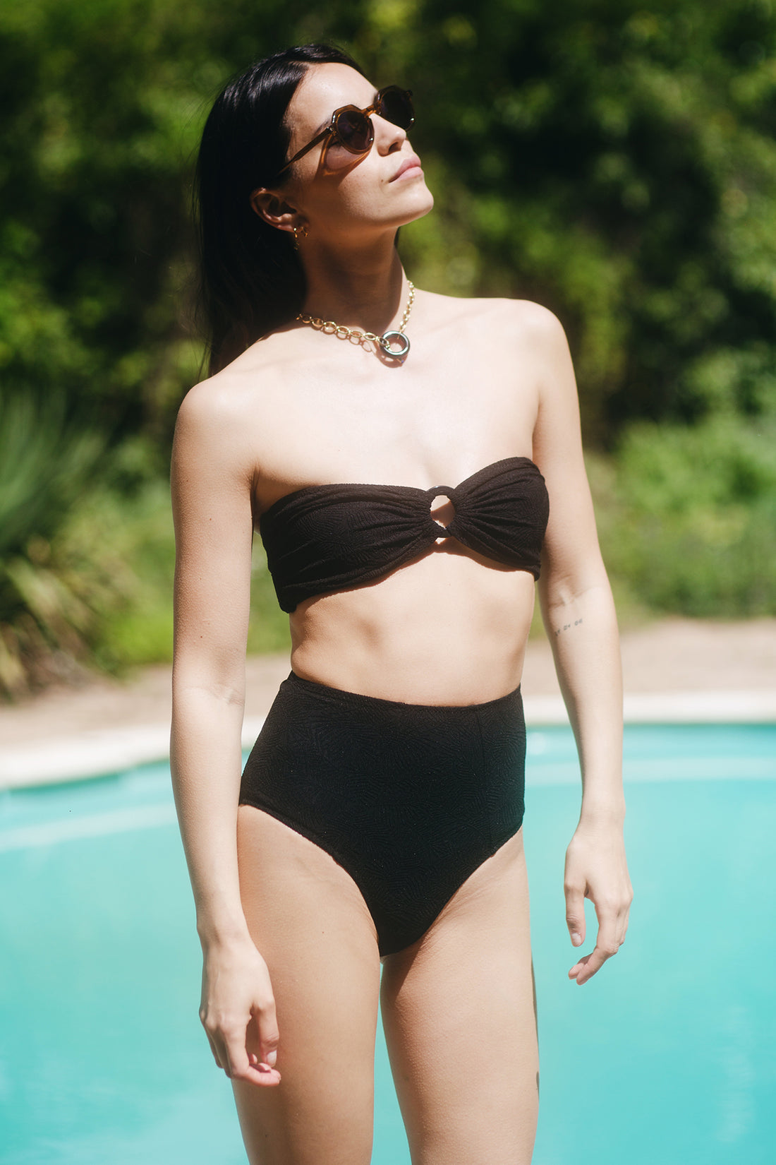 Bandeau Eugène jacquard noir